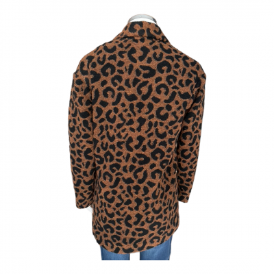 Abrigo leopardo oversized