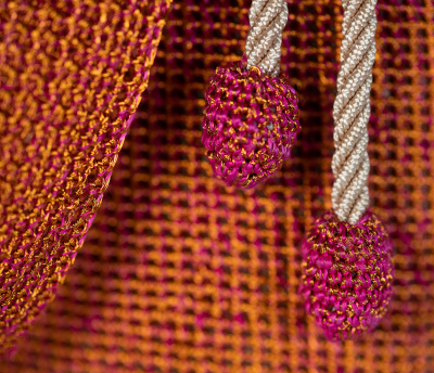 Traditional Weave Copper & Silk