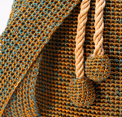Traditional Weave Copper & Silk 
