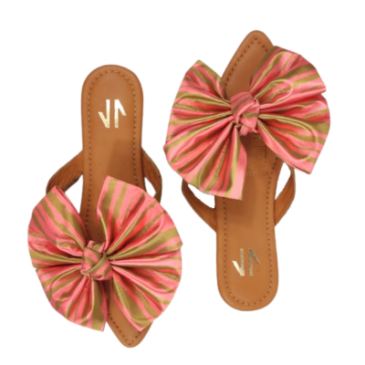PINK KNOT SANDALS
