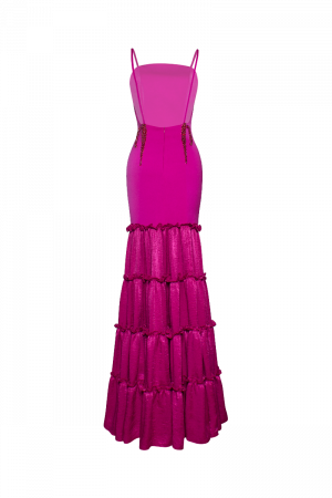 Fuchsia Maxi dress